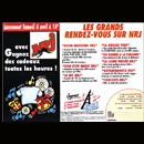 COCA-COLA NRJ - Lancement de la radio NRJ (Martinique) - Flyer A4 - Maquette et illustrations pour l'agence Publicara